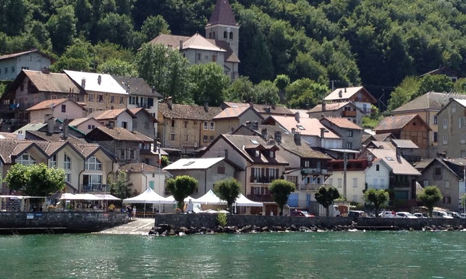 Meillerie House | House in a fishermen's village, uninterrupted view of the Lake Geneva