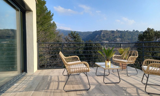 Caunes-Minervois House | House with magnificent view