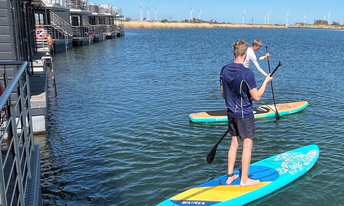 Wangerland Boat Rental | Houseboat-lake-SUP's-bike-sea-beach-family-holiday!