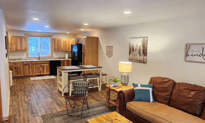 Whitefish Apartment | Hungry Horse Hideaway #C - 2 Bedroom 2 Full Bath - 10 minutes from Glacier Park!