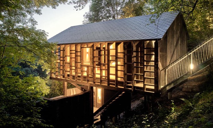 La Roche-en-Ardenne House | Hutstuf The Beaver & Private Outdoor Spa