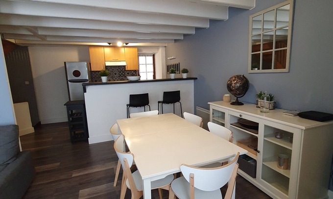 Pornic House | Hyper center of Pornic, Vieux Port, Spacious townhouse with 2 bedrooms.
