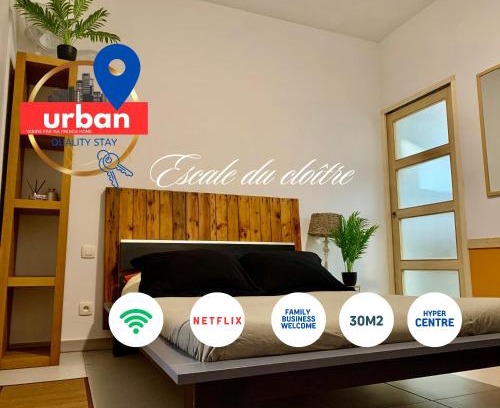 Moissac Apartment | Hyper-Centre - Escale du Cloître - Netflix- en RDC