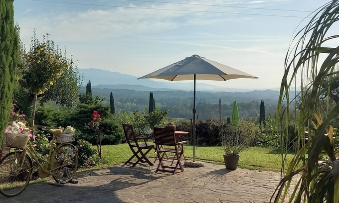 Vicopelago House | Il Pasco, an old farmhouse on the hills overlooking the valley.