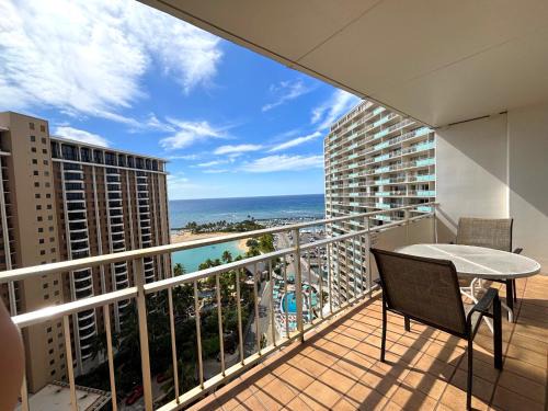 Waikiki House | Ilikai Apt 1822-2BR2BA Modern Unit with Ocean &Harbor Views No resort fees