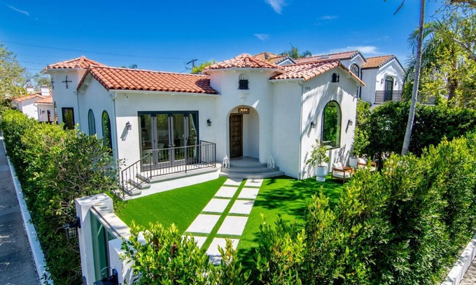 Beverly Grove House | Impeccable Brand New, no expenses spared remodeled Spanish Contemporary.