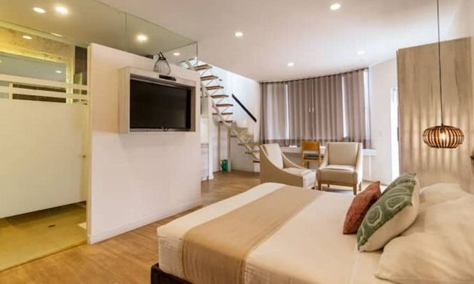 Pie del Cerro Apartment | Impresionante 1BR con Azotea Cerca del Casco Antiguo De201