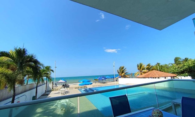Costa Caribe Apartment | IN COLOMBIA, APARTMENT WITH BEAUTIFUL OCEAN FRONT VIEW, POOL AND BEACH