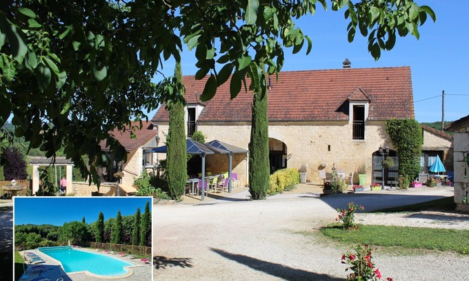 Salignac-Eyvignes Bed & Breakfast | In the heart of Périgord Noir, lovely suite with heated pool