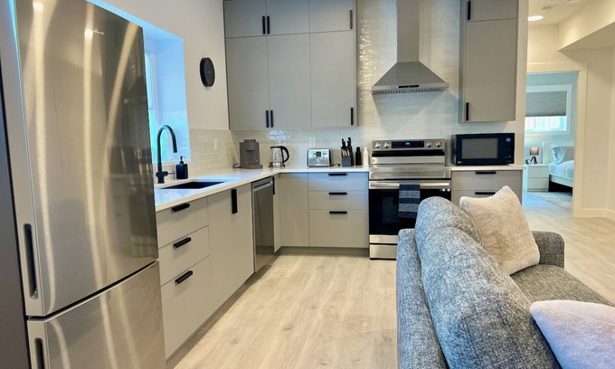 Prince George House | Inclusively Home Ltd. - Spacious and Stylish Basement Suite with King Roomn