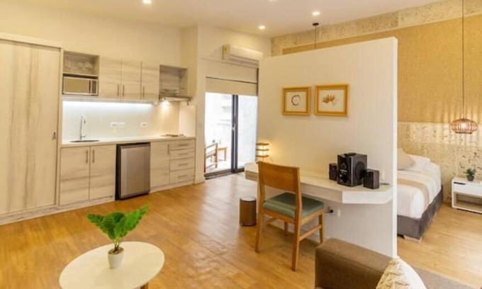 Pie del Cerro Apartment | Increíble Manga de 1br/Cerca de Getsemaní 104