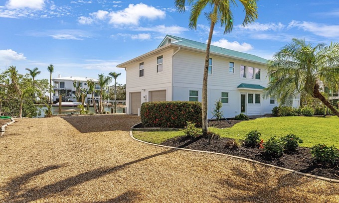 Sanibel Isles House | Incredible Deep water canal front home with private pool