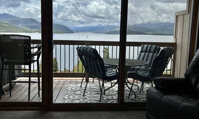 Dillon Condo | Incredible Lake Front View on Lake Dillon! FULLY UPDATED!
