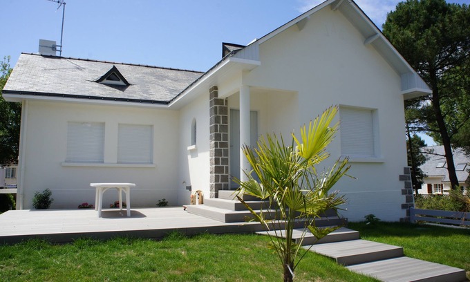 Pornichet Apartment | Independent apartment (75 m2) in house with garden - Pornichet - 800 m/sea