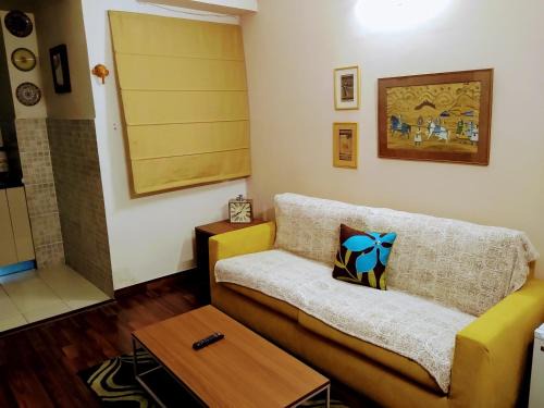Noida Apartment | Independent Charming Studio with balcony Urban view