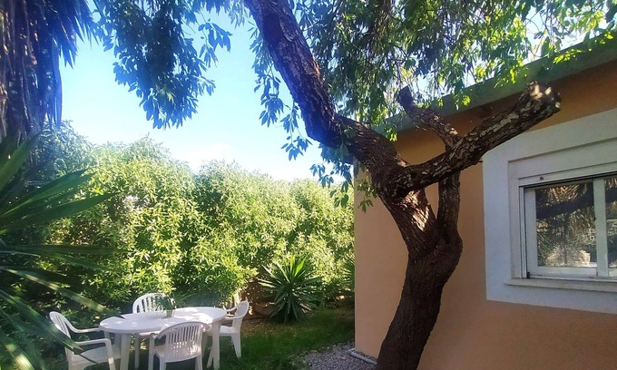 Sant Josep de sa Talaia Apartment | Independent house in a family farm in the Sa Caleta area.