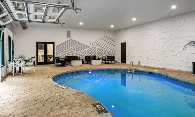 Caton Cabin | Indoor Pool, Game Room, Hot Tub | 2 Firefly Suites