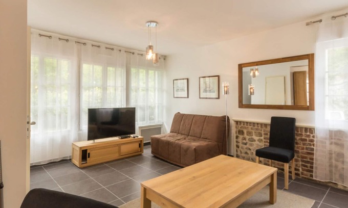 Veules-les-Roses House | Inn Veules-les-Roses, 1 bedroom, 3 people