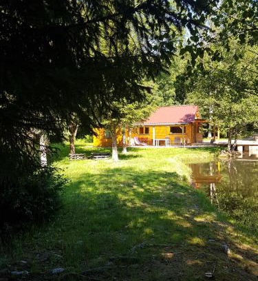 Ban-sur-Meurthe-Clefcy Ski Chalet | Insolite Chalet de pêche Sérénité - Bien Etre