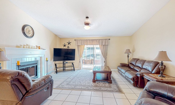 Ono Island House | Inviting dog-friendly home with pool, hot tub, enclosed yard, & W/D