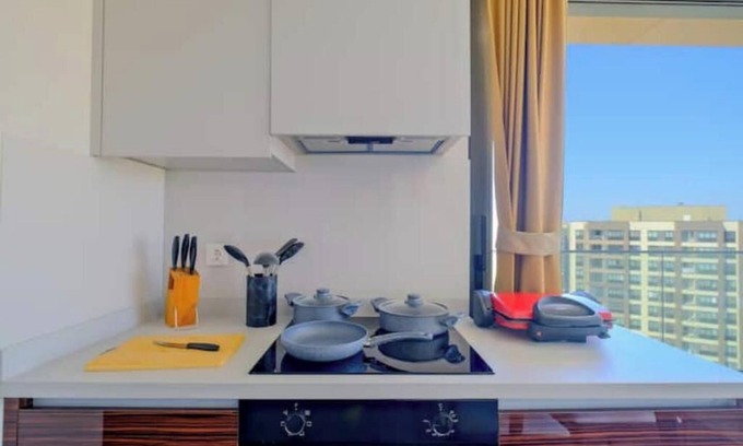 Basaksehir Apartment | Iradah Gayrimankul 1+1 super apt with balcony -D