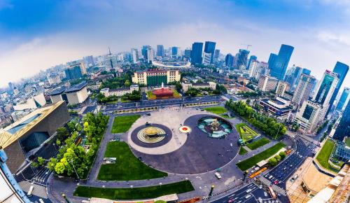 Chengdu City Centre Hotel | ISEYA Panoramic Hotel Chengdu Tianfu Square, Chunxi Road