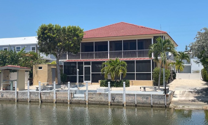 Lower Matecumbe Key House | Islamorada home with private boat ramp and beautiful private beach access.