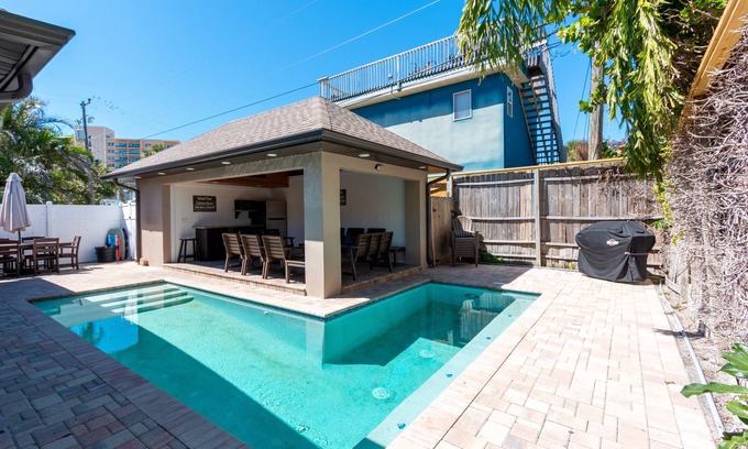 Clearwater Beach House | Island Time - Beach Pool Home