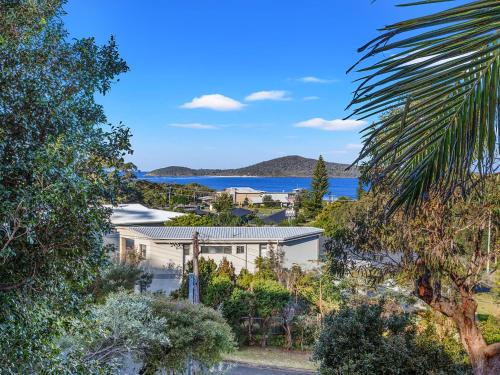 Fingal Bay House | Island View Large Family Home Pool WI FI and Sweeping Views of Fingal