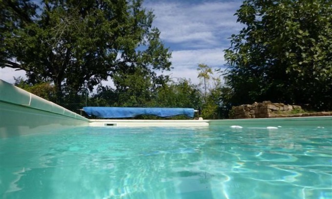 Saint-Antonin Noble Val House | isolated house, heated pool, the quiet of a timber property and meadows