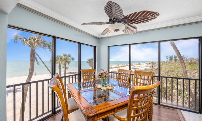 Sanibel Condo | It's All About the VIEW and LOCATION – Rare 3-Bedroom Corner Condo