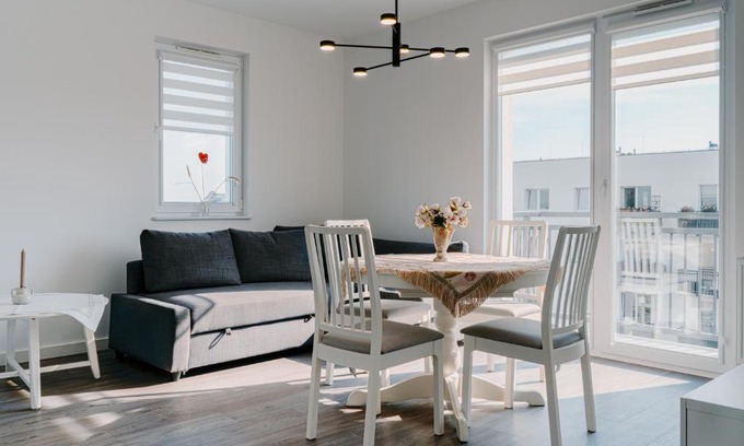 Tczew Apartment | Jak u siebie w domu. Apartament w nowej dzielnicy.
