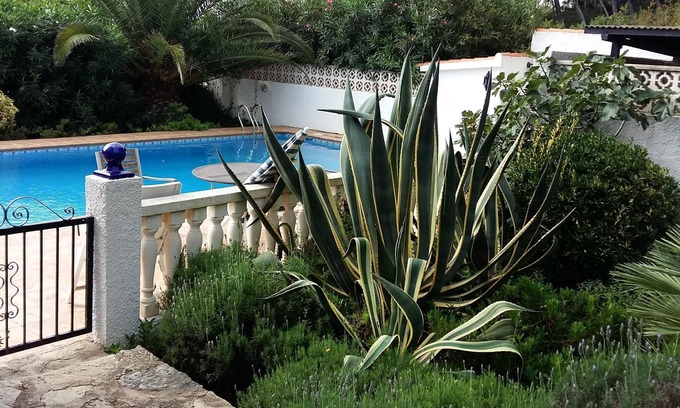 Balcon del Mar Villa | Javea: Pretty 4-bedroom villa with swimming pool and wooded garden with terrace and barbecue