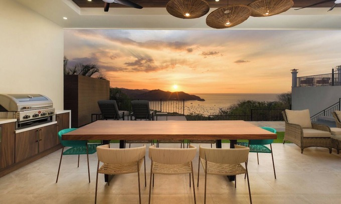 Coco House | Jaw dropping view. NEW 4-bedroom house with en suite bathrooms. Private pool. AC