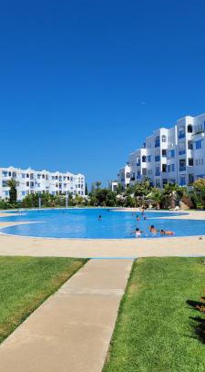Marina Smir Apartment | Jawhara smir red chaussé vue jardin