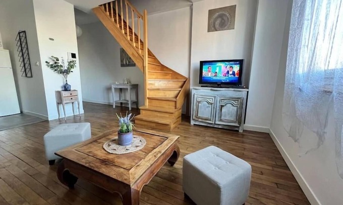 Brive-la-Gaillarde Apartment | Jolie et Cosy Casa Pompidou 1