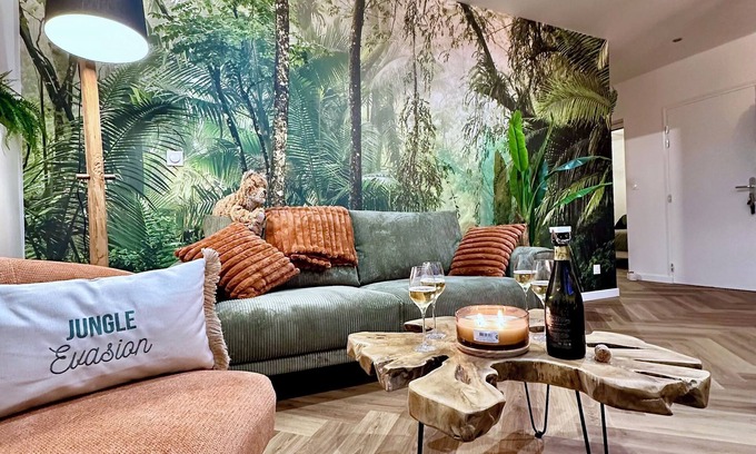 Epernay Apartment | Jungle Évasion, Épernay