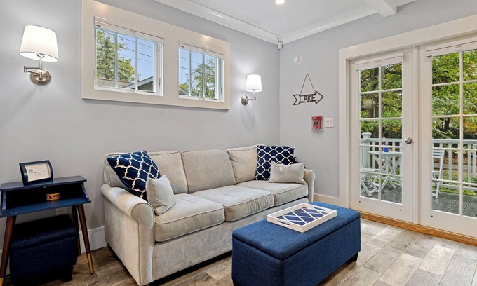 Union Pier Apartment | Juniper Presents: 2-Bdrm Strawberry Fields Ste in Iconic Union Pier Summer House