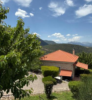 Kalavrita Villa | Kalavryta Villa Nano with fireplace and next the Ski Centre