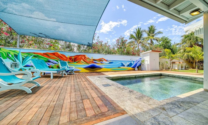 L'Ermitage-les-Bains Villa | Kap Corail - Villa 4* Piscine à l'Ermitage