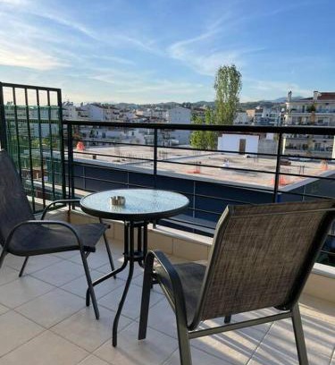 Serres Apartment | Kate's Studio with view and free parking