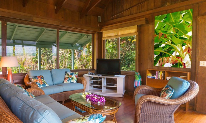 Wainiha House | Kauai ocean view home near Tunnels & Lumahai Beach