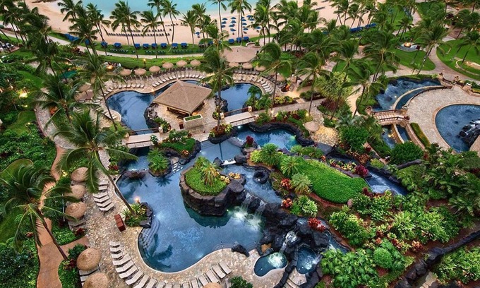 Kapolei Villa | Ko Olina Marriott, 2BR Villa w/Full Kitchen & Pools sleeps 8 SPRING BREAK 2026