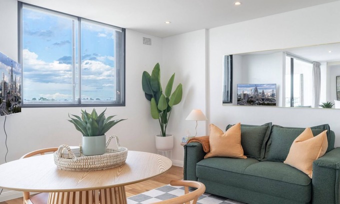 Rozelle Apartment | KozyGuru | Rozelle | Bridge View with Carpark