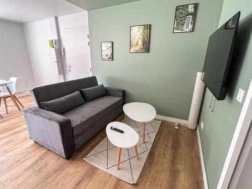 Saint-Meloir-des-Ondes Apartment | L'Échappée Verte - appartement 1 chambre