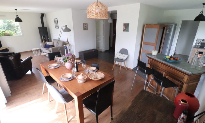 Morlaix House | L'île aux Dames : Tranquillité et Confort sur les Hauteurs de Morlaix