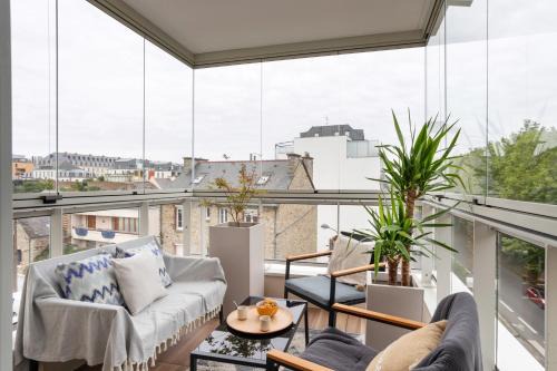 La Touche Apartment | L'Air - Elégant 2 chambres avec loggia dans résidence de haut standing