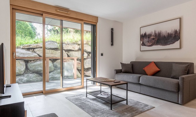 Combloux Apartment | L'Alpage Mt.Blanc - Terrasse privée - Téléphérique