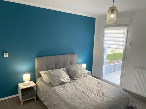 Annemasse Apartment | L'appartement Bleu-T2-Annemasse