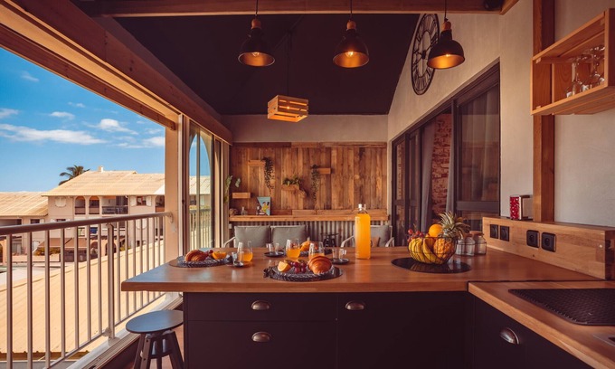 Cap Champagne Apartment | L'Atypik, a favorite apartment in the center of town!